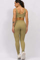 Legging de Poliamida Texturizada Verde