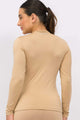Blusa Térmica Manga Longa Bege