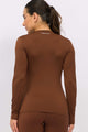 Blusa Térmica Manga Longa Marrom