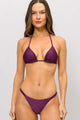 Top Cortininha Roxo Deluxe
