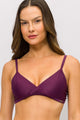 Biquíni Top Transpassado e Calcinha Bombom Roxo Deluxe