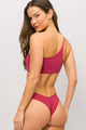 Biquíni Top Ombro de Alcinha e Asa Delta Wonder Pink