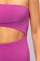 Body Ombro Só Alcinha com Recorte Rosa