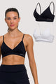 Kit 2 com Tops Slim com Regulagem