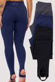 Kit 3 Legging Modeladoras com Pezinho