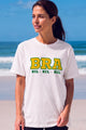 T-Shirt Algodão Bra Sil Sil Sil Off White