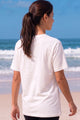 T-Shirt Algodão Bra Sil Sil Sil Off White