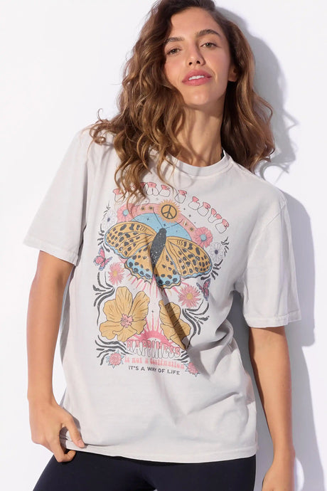 T-Shirt Estonada Voo da Felicidade