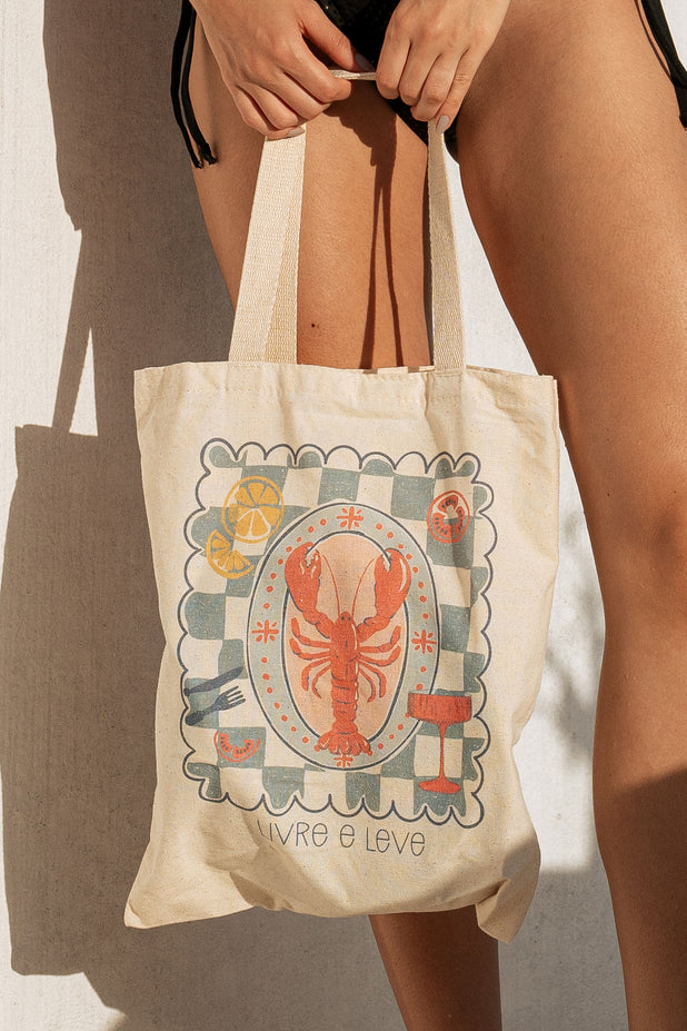 Ecobag Básica Lagosta