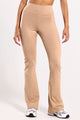Calça Flare Térmica Bege