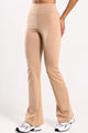 Calça Flare Térmica Bege