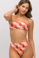 Biquíni Top Faixa e Calcinha Hot Pants Retrô