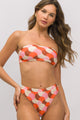 Biquíni Top Faixa e Calcinha Hot Pants Retrô