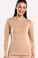 Blusa Manga Longa Térmica Bege