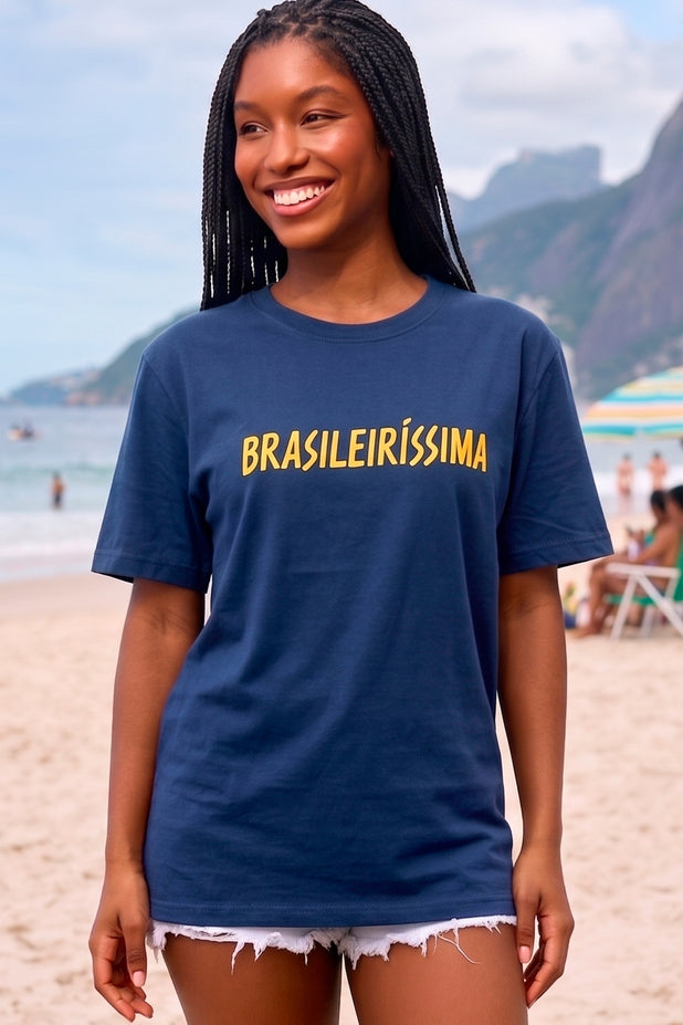T-Shirt Marinho Brasileiríssima