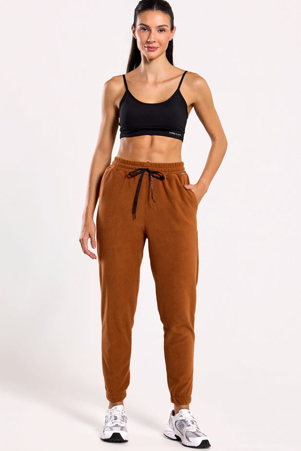Calça Jogger Térmica Marrom