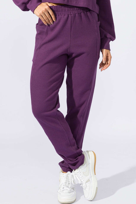 Jogger com Bolso Roxa