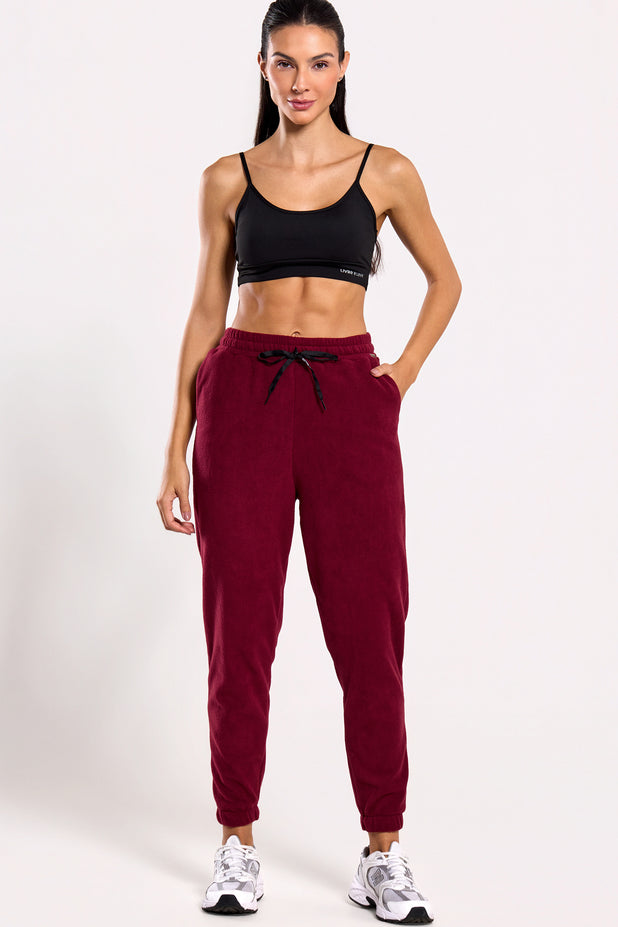 Calça Jogger Térmica Vinho