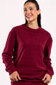 Casaco Térmico de Fleece Vinho