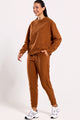 Conjunto Térmico de Fleece Marrom