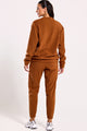Conjunto Térmico de Fleece Marrom