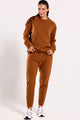 Conjunto Térmico de Fleece Marrom