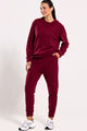 Conjunto Térmico de Fleece Vinho