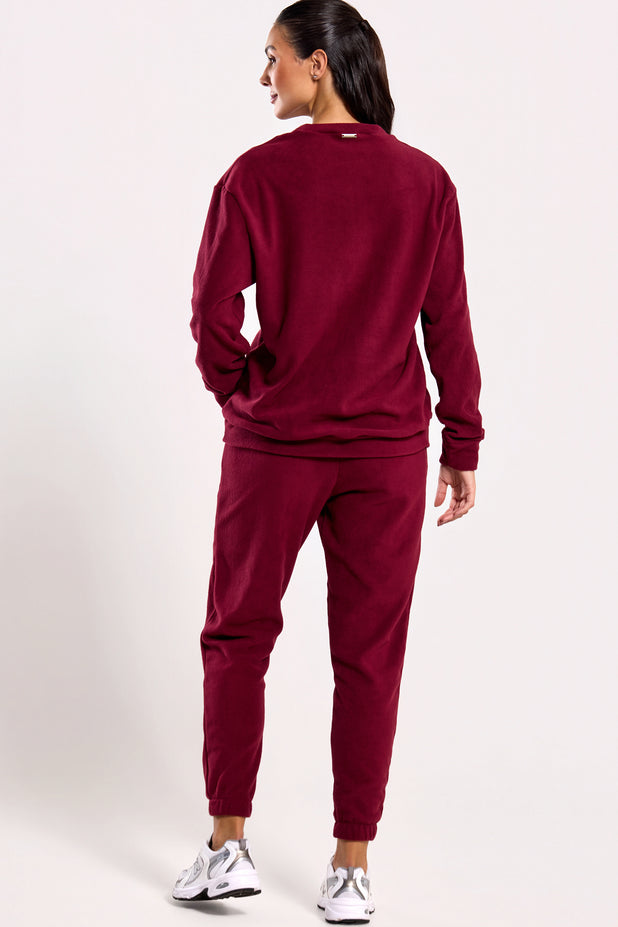 Casaco Térmico de Fleece Vinho