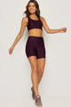 Short Texturizado Roxo Deluxe