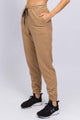 Calça de Fleece Bege