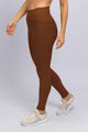 Legging Confort Fit Canelada Marrom