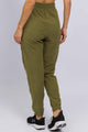 Calça de Fleece Verde