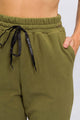 Calça de Fleece Verde