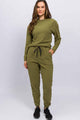 Calça de Fleece Verde
