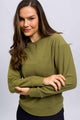 Casaco de Fleece Verde