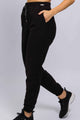 Calça de Fleece Preto