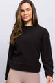 Casaco de Fleece Preto