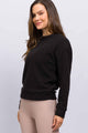 Casaco de Fleece Preto