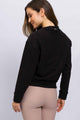 Casaco de Fleece Preto