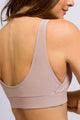 Conjunto com Bermuda Canelada Bege