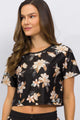 Conjunto Cropped T-Shirt e Short Arredondado Sense