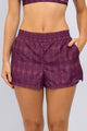 Short com Bolso e Fenda Floral Zen
