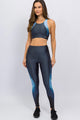 Legging com Recortes Waves