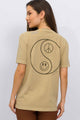 T-Shirt Estonada Paz e Amor