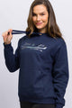 Casaco de Moletom com Capuz Free Spirit Azul Marinho