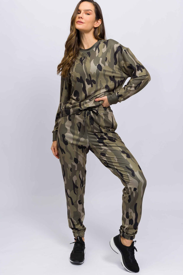Calça Jogger com Cós Elástico Raízes