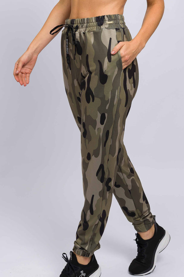 Calça Jogger com Cós Elástico Raízes