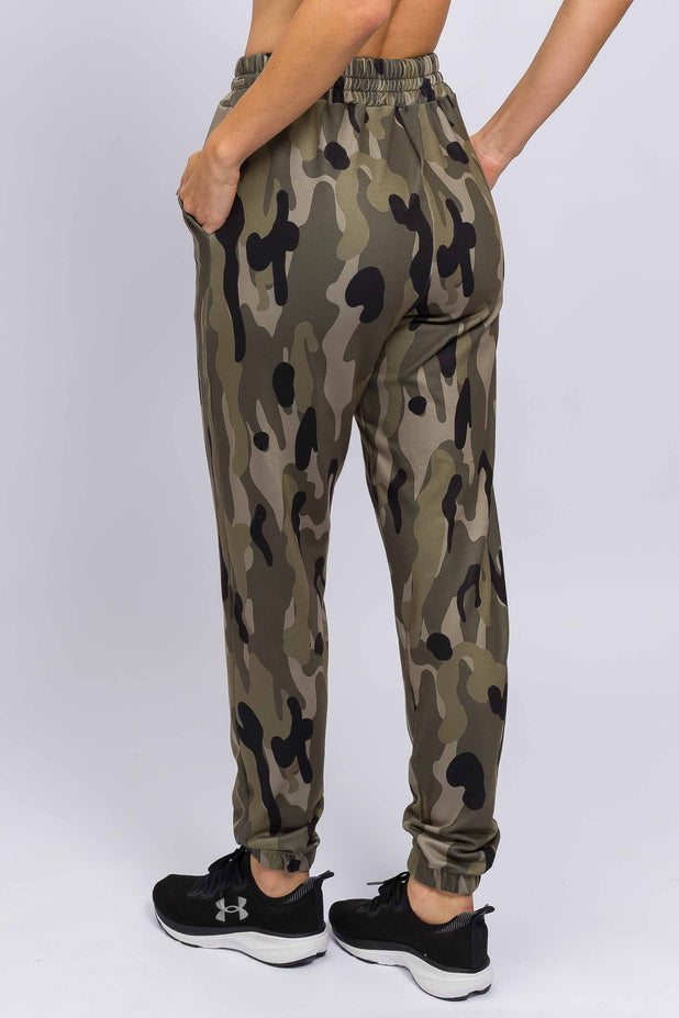 Calça Jogger com Cós Elástico Raízes