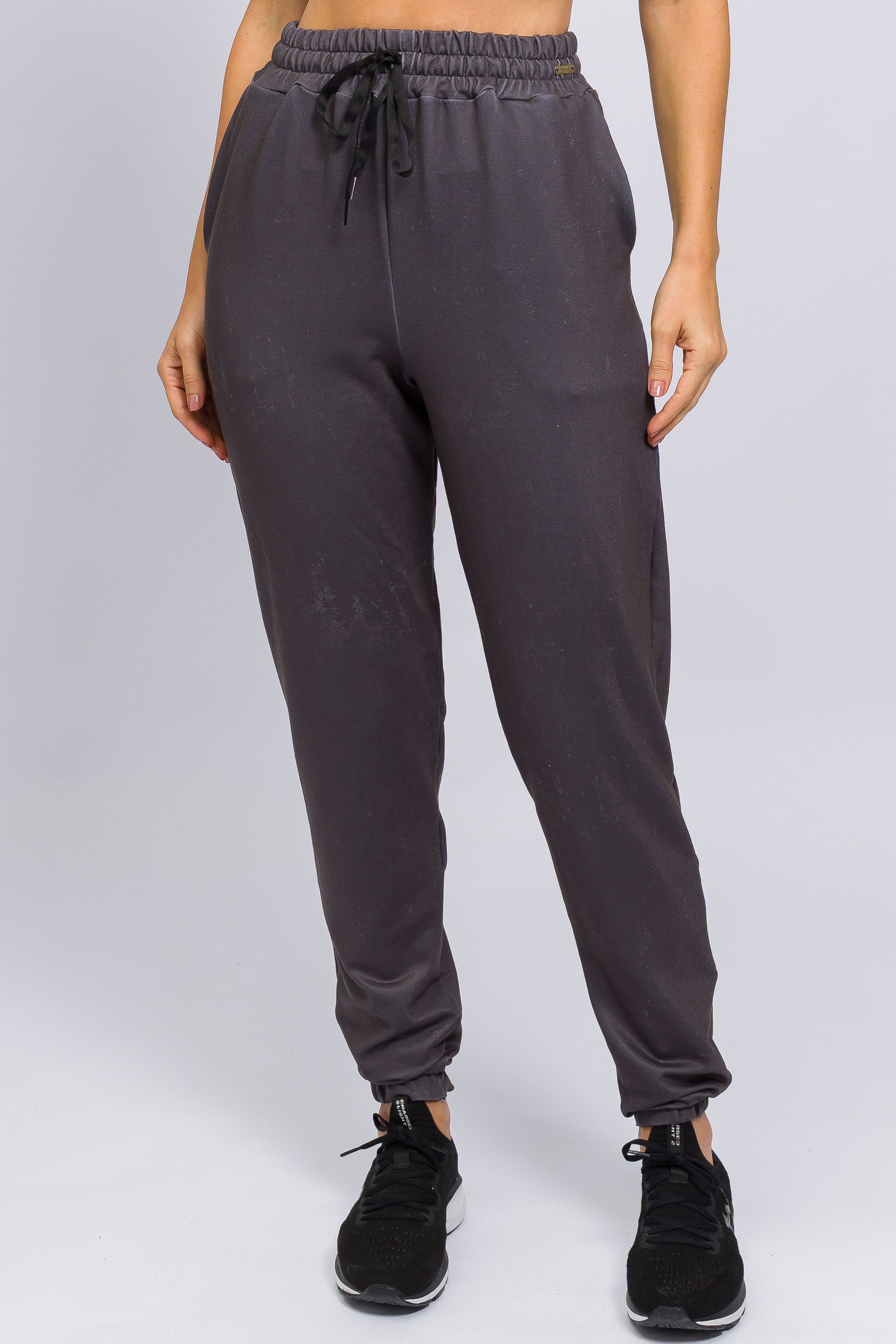 Calça Jogger Estonada com Cós Sol