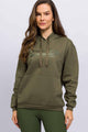 Casaco de Moletom com Capuz Free Spirit Verde